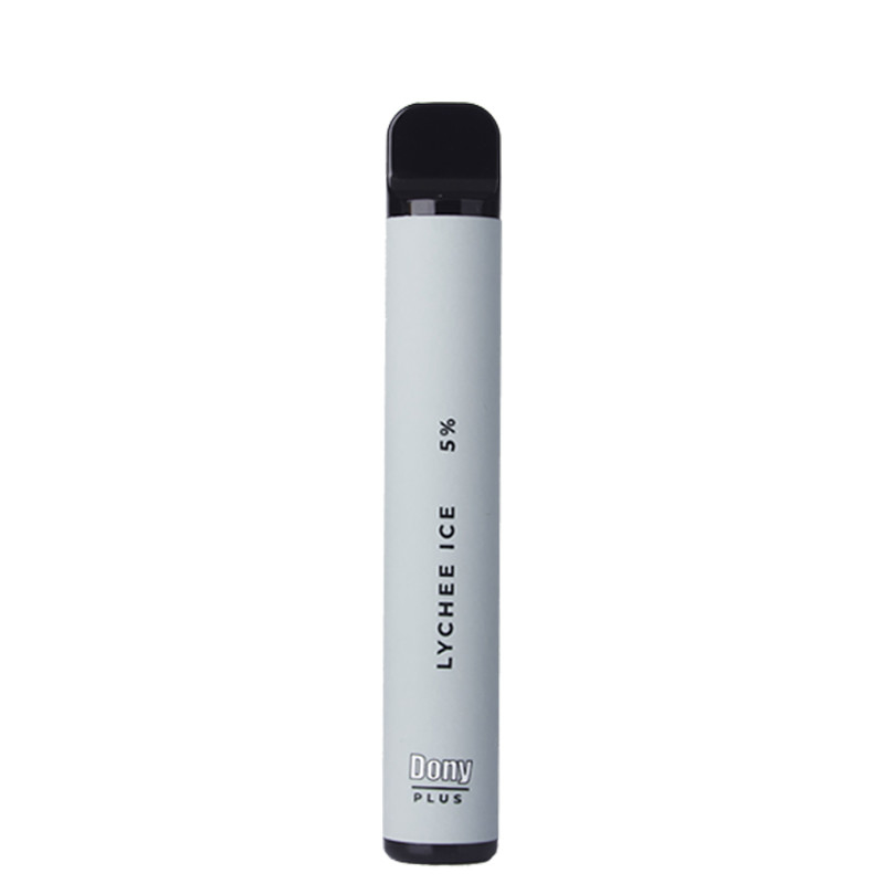 डोनी ईसीओ प्लस 800puffs 3.2ml डिस्पोजेबल कस्टम वाष्प सिगरेट 550mAh बैटरी 15 स्वाद
