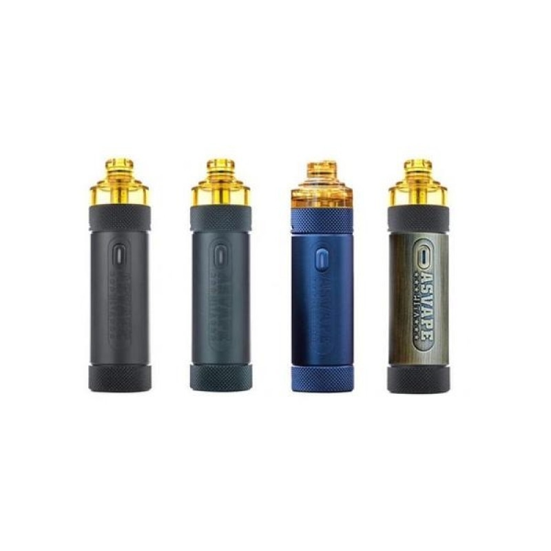 Asvape Hita 30w 1000mah पॉड सिस्टम स्टार्टर किट कार्बन ब्लैक मेक आरबीए पॉड किट
