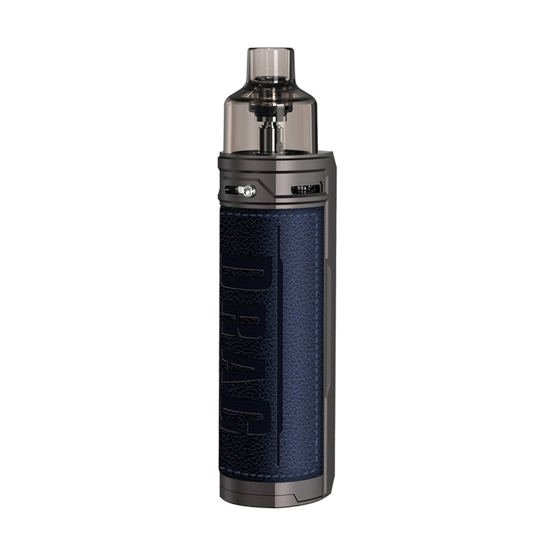 जिंक मिश्र धातु + पीसीटीजी बॉक्स मॉड किट वूपू ड्रैग एक्स 18650 4.5ml 80w ई लिक्विड वेप पेन