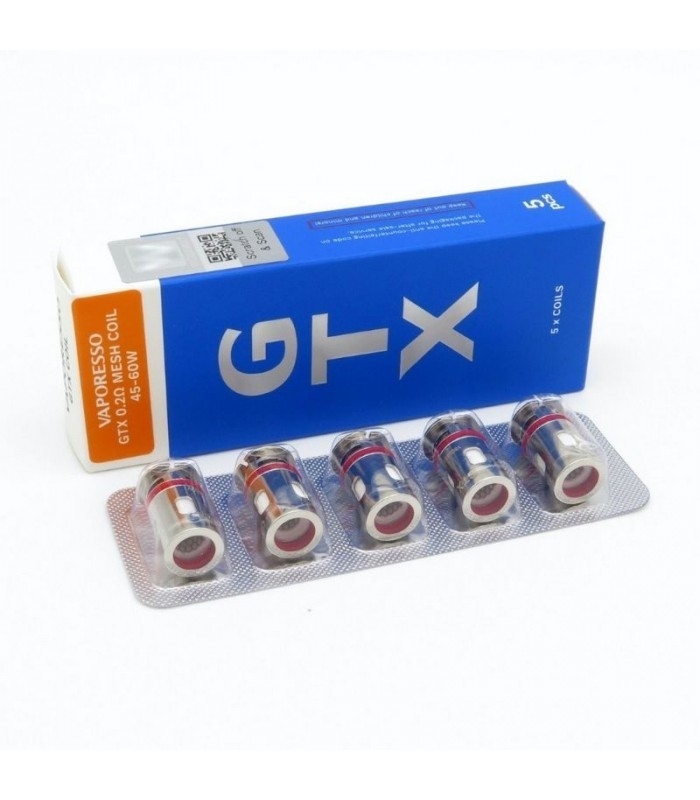 Vaporesso Gtx Coil 5pcs लक्ष्य Pm80 Gtx Core Vape Mesh Coil प्रतिस्थापन 35g