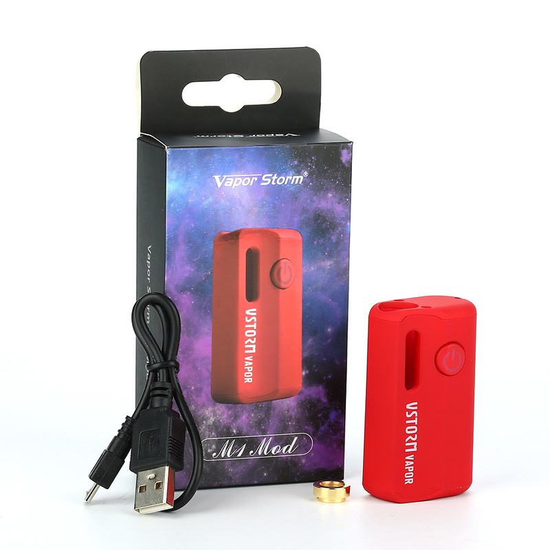 वेपर स्टॉर्म M1 VV 800mah बिल्ट इन बैटरी बॉक्स मॉड Cbd Vape Mods