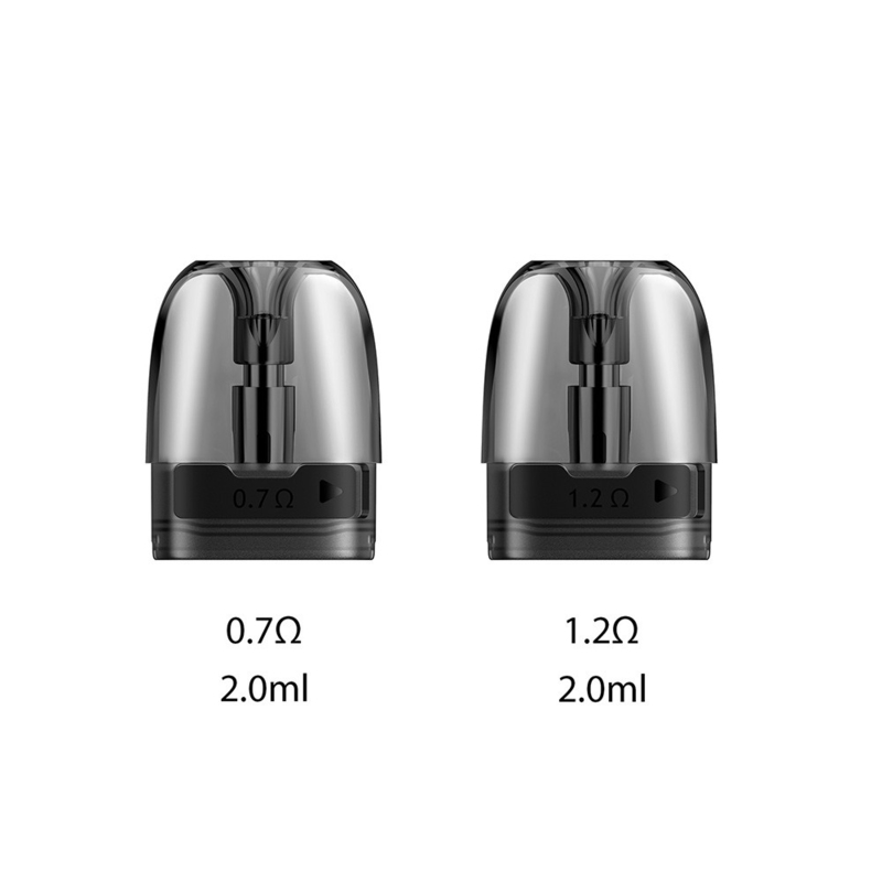 Lelote Voopoo Argus पॉड कार्ट्रिज 2ml 0.7ohm 1.2ohm साइड फिलिंग खाली पॉड्स