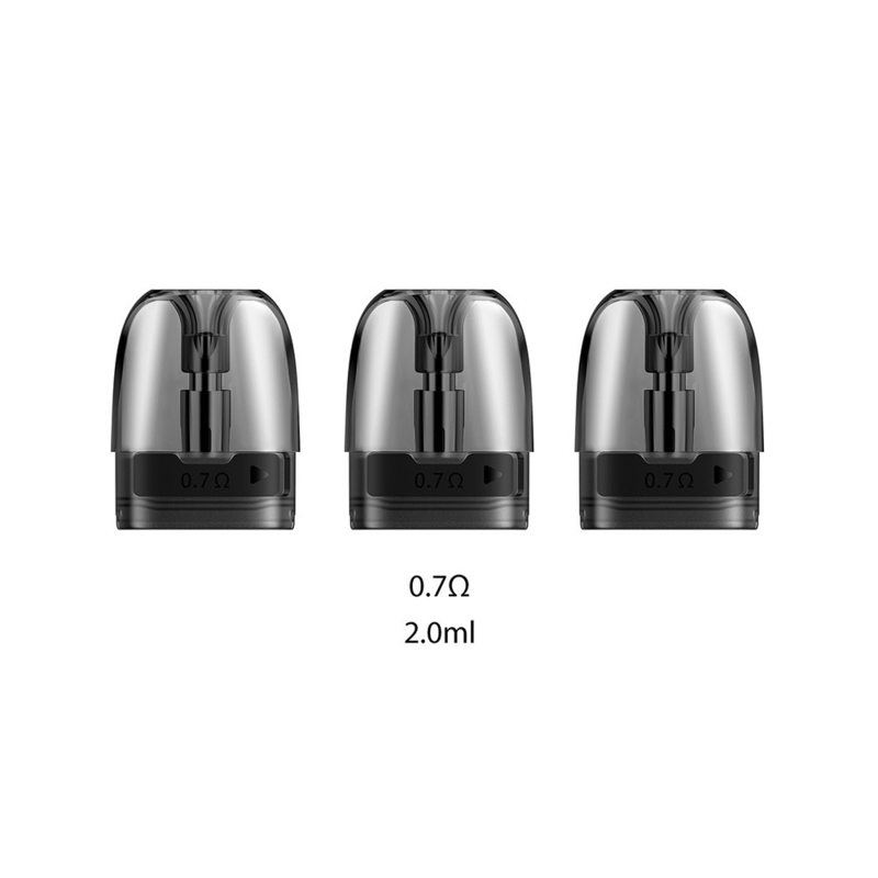 Lelote Voopoo Argus पॉड कार्ट्रिज 2ml 0.7ohm 1.2ohm साइड फिलिंग खाली पॉड्स