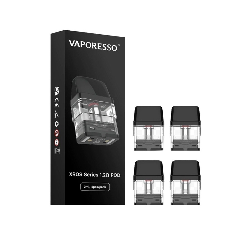कोरेक्स हीटिंग खाली कार्ट्रिज वेपोरेसो पॉड एक्सरोस सीरीज 1.2ohm 4pcs