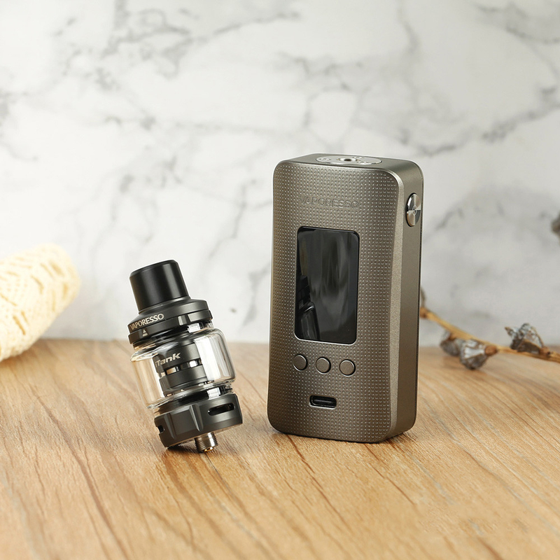 Vaporesso Gen 200W बॉक्स किट 8ml iTANK / iTANK 2 GTi Coil Dual 18650 बैटरी