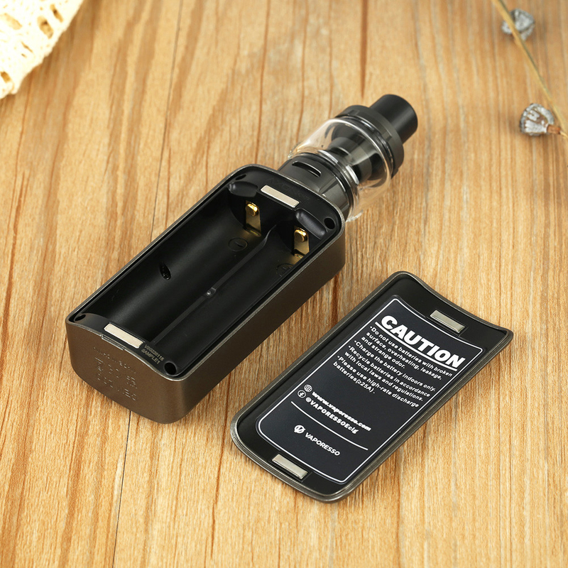 Vaporesso Gen 200W बॉक्स किट 8ml iTANK / iTANK 2 GTi Coil Dual 18650 बैटरी