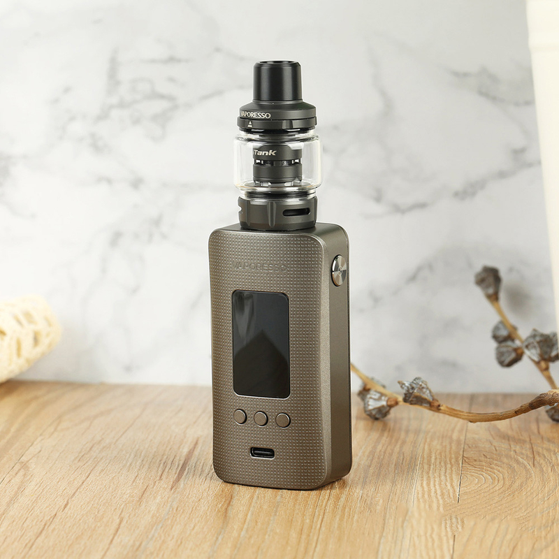 Vaporesso Gen 200W बॉक्स किट 8ml iTANK / iTANK 2 GTi Coil Dual 18650 बैटरी