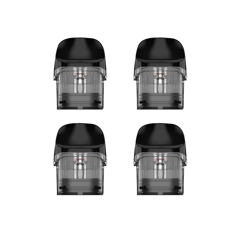 Vaporesso Luxe QS खाली पॉड कार्ट्रिज 2ml 0.6ohm 1.0ohm 4pcs Luxe QS Kit / Luxe Q Kit के लिए