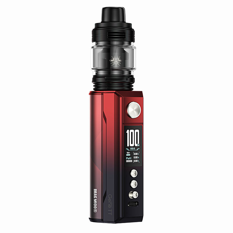 वीओपीओ ड्रैग एम100एस मॉड किट 100w पीएनपी कॉइल के साथ 5.5ml 0.5ohm वेप किट